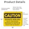 Signmission Designated Work Area Select Carcinogens Reproductive Hazards Caution Sign, Vinyl Dec18x12in, 2PK OS-2PACK-CS-D-1218-L-19138 - alternate 4